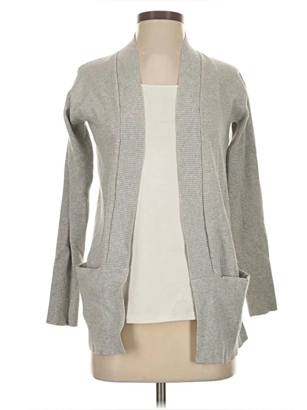 Theory Grey Cardigan Sz. M